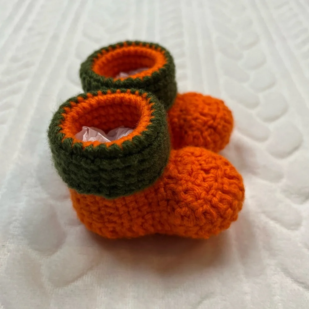 💗 *NEW* Handmade Crochet Baby‎ Shoes/Booties/Slippers